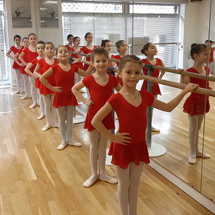 cours de danse classique pour enfant de 6 à 8 ans à Neuville sur Saône